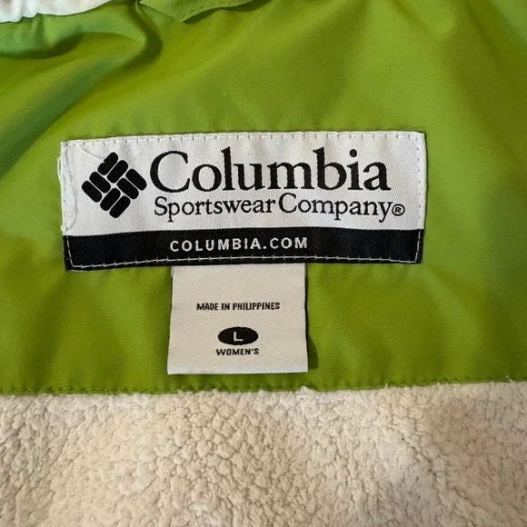 Columbia Insulated Hooded Jacket Sz L - Picture 16 of 17
